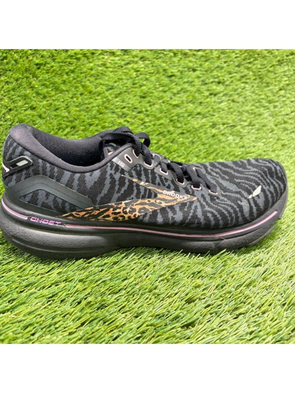Brooks Ghost 15 Womens Size 8.5 Black Athletic Running Walking Shoes Sneakers